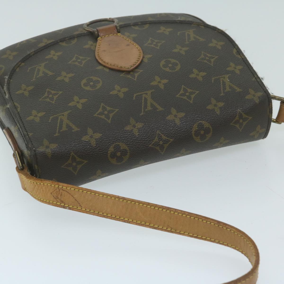 LOUIS VUITTON Monogram Saint Cloud GM Shoulder Bag M51242 LV 64545