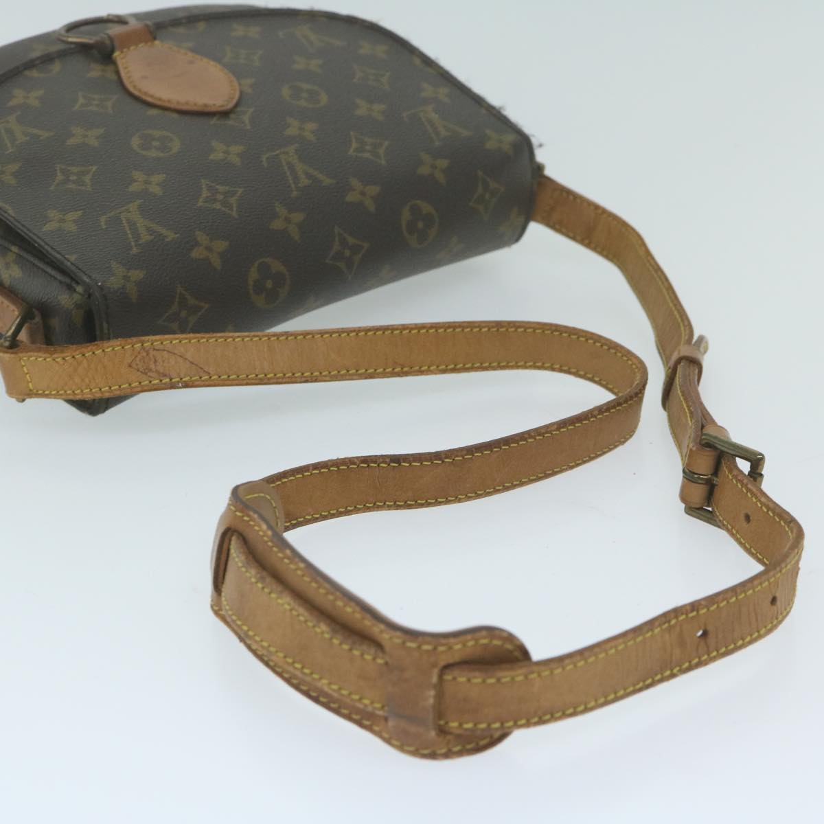 LOUIS VUITTON Monogram Saint Cloud GM Shoulder Bag M51242 LV 64545