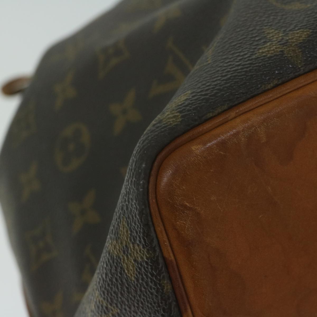 LOUIS VUITTON Monogram Petit Noe Shoulder Bag M42226 LV 64565