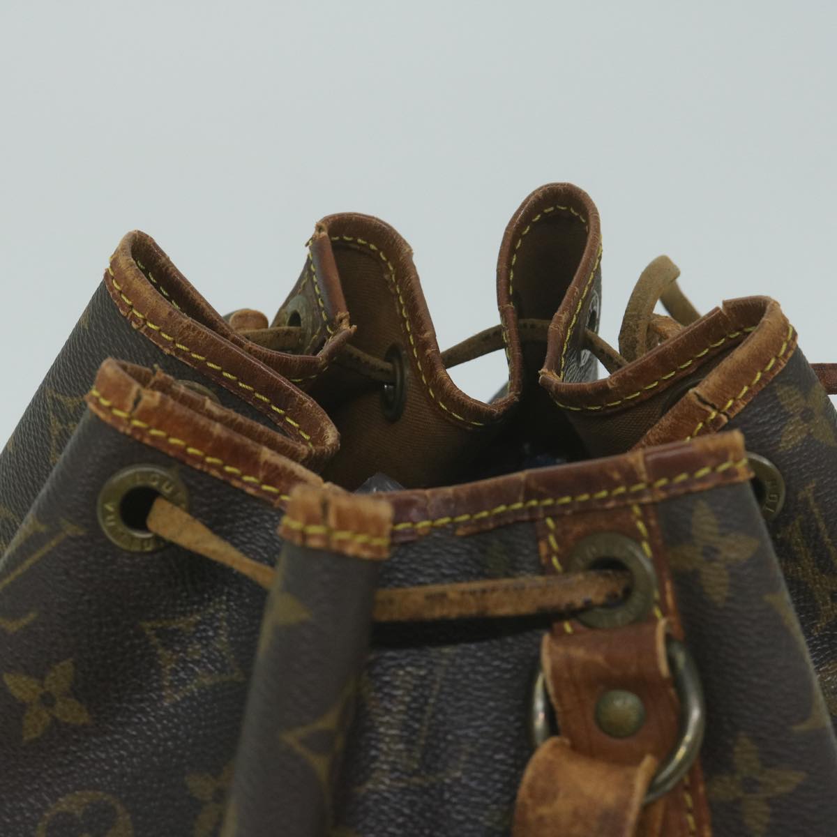 LOUIS VUITTON Monogram Petit Noe Shoulder Bag M42226 LV 64565
