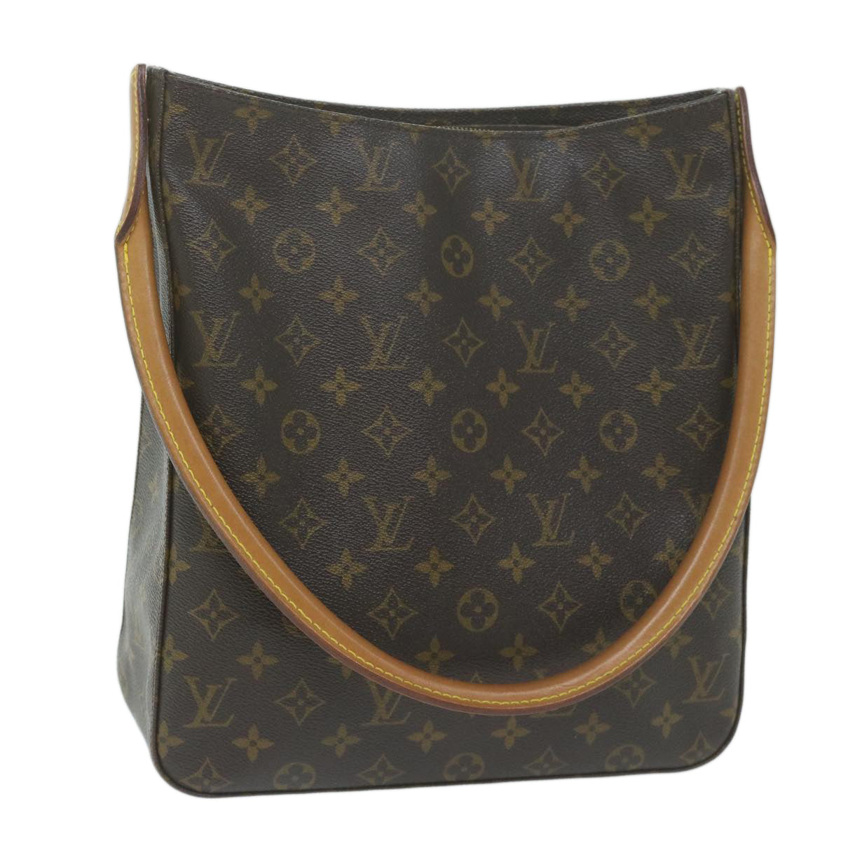 LOUIS VUITTON Monogram Looping GM Shoulder Bag M51145 LV 64570