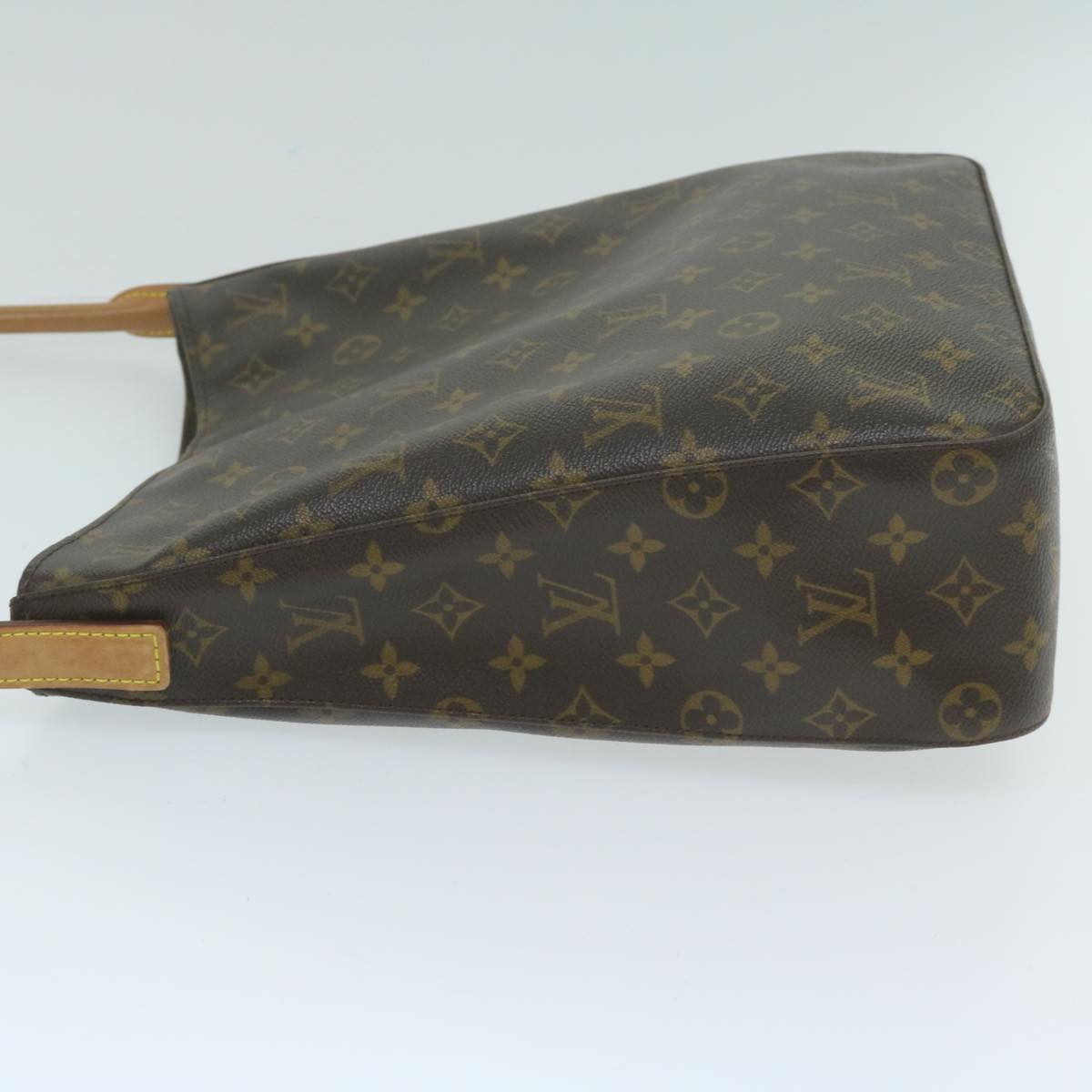 LOUIS VUITTON Monogram Looping GM Shoulder Bag M51145 LV 64570
