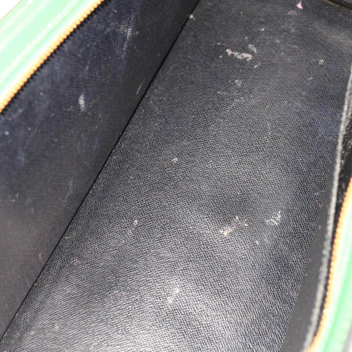 LOUIS VUITTON Epi Sac Triangle Hand Bag Green M52094 LV 64584