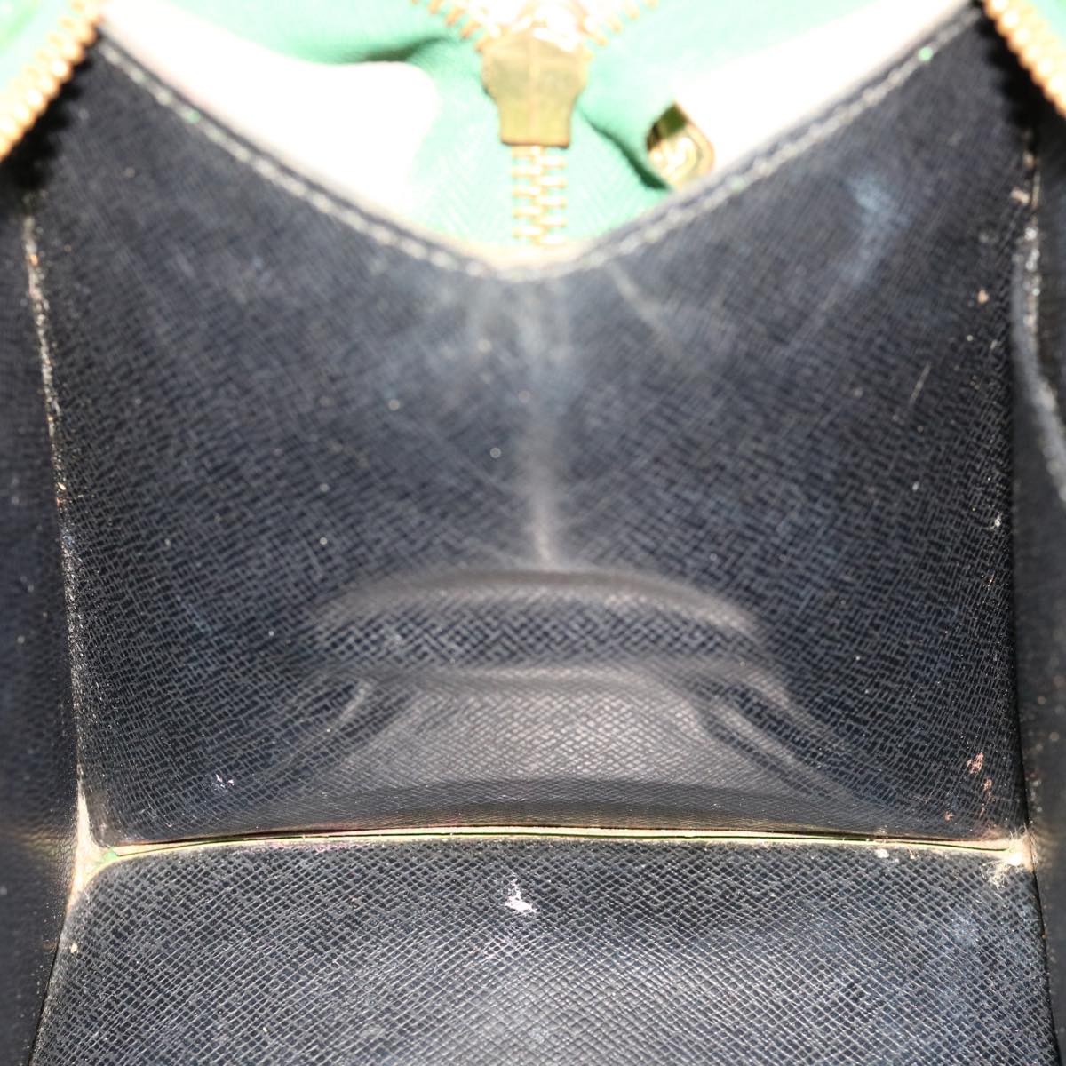 LOUIS VUITTON Epi Sac Triangle Hand Bag Green M52094 LV 64584