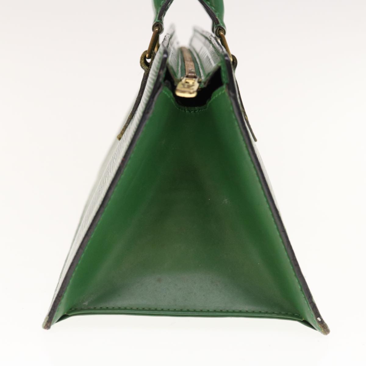 LOUIS VUITTON Epi Sac Triangle Hand Bag Green M52094 LV 64584
