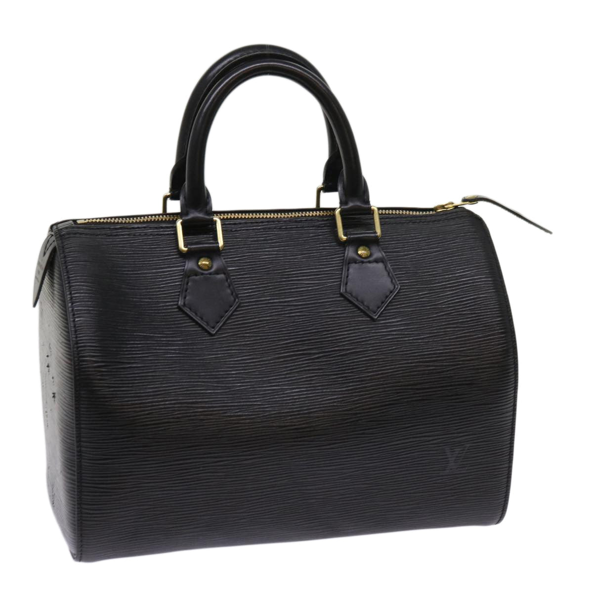 LOUIS VUITTON Epi Speedy 25 Hand Bag Black M43012 LV 64590
