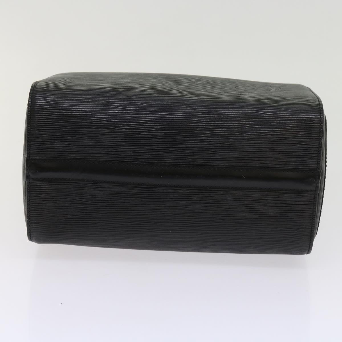 LOUIS VUITTON Epi Speedy 25 Hand Bag Black M43012 LV 64590