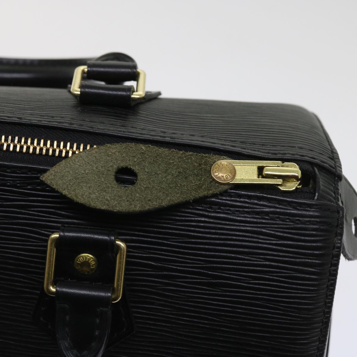 LOUIS VUITTON Epi Speedy 25 Hand Bag Black M43012 LV 64590