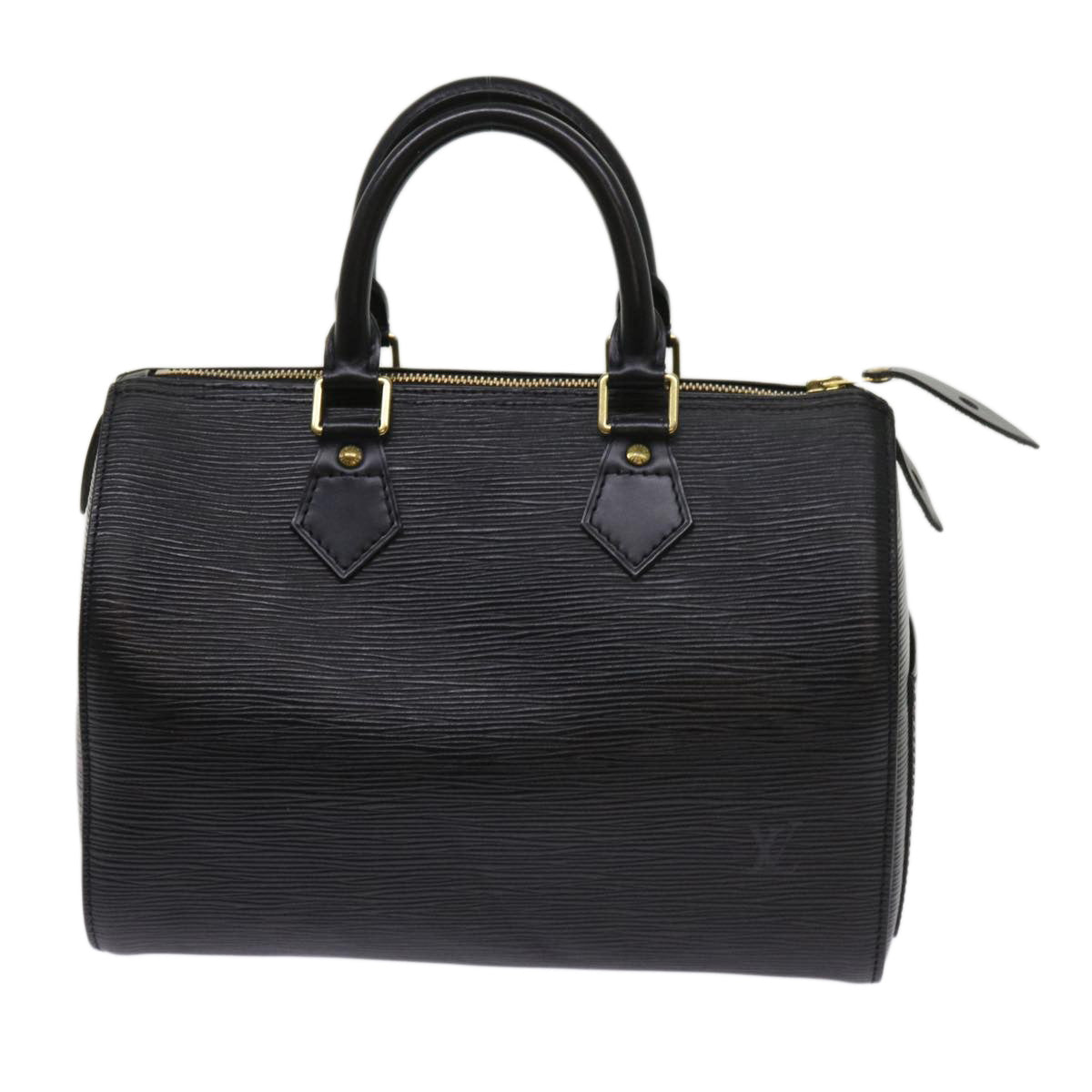 LOUIS VUITTON Epi Speedy 25 Hand Bag Black M43012 LV 64590