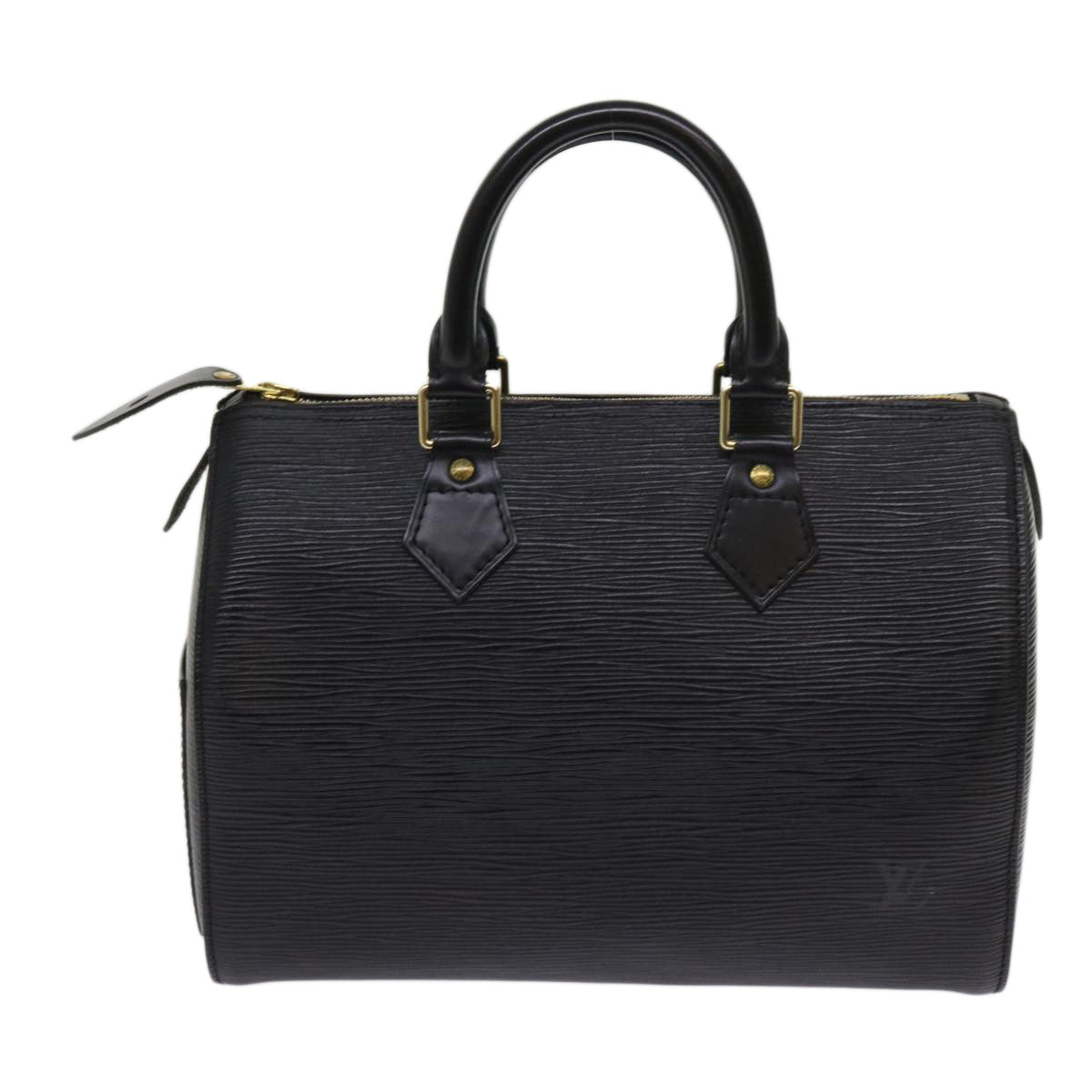LOUIS VUITTON Epi Speedy 25 Hand Bag Black M43012 LV 64590