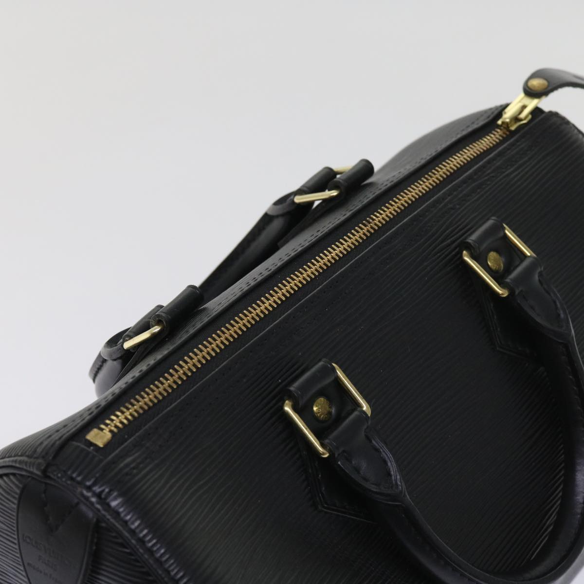LOUIS VUITTON Epi Speedy 25 Hand Bag Black M43012 LV 64590