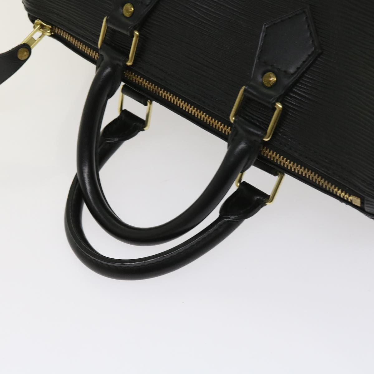 LOUIS VUITTON Epi Speedy 25 Hand Bag Black M43012 LV 64590