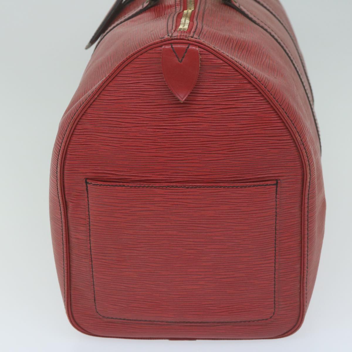 LOUIS VUITTON Epi Keepall 45 Boston Bag Red M42977 LV 64610