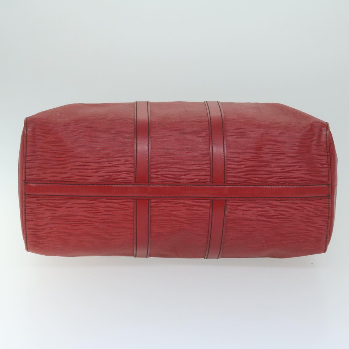 LOUIS VUITTON Epi Keepall 45 Boston Bag Red M42977 LV 64610