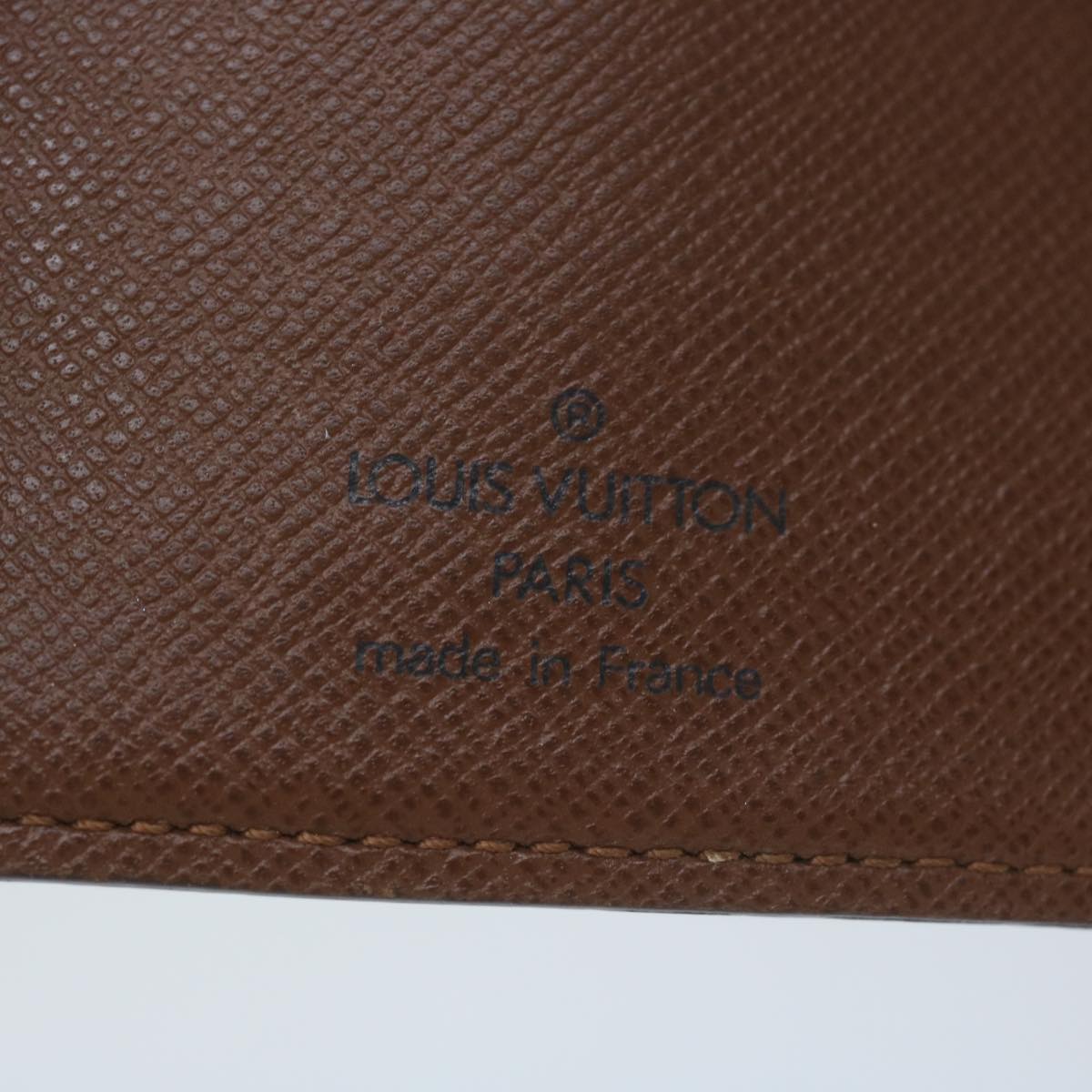 LOUIS VUITTON Monogram Porto Papie Zip Wallet M61207 LV 64626