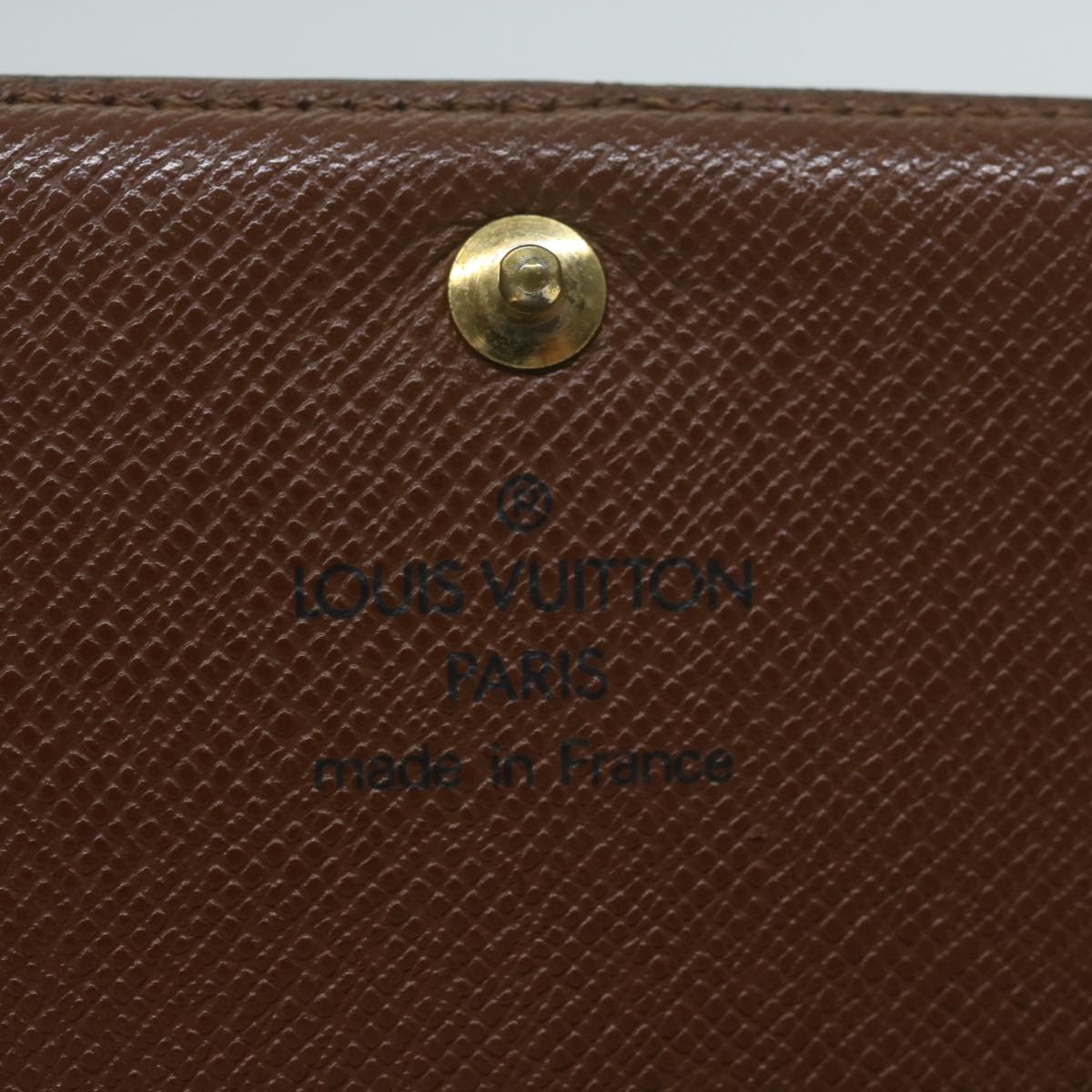 LOUIS VUITTON Monogram Porte Monnaie Billets Tresor Wallet M61730 64628