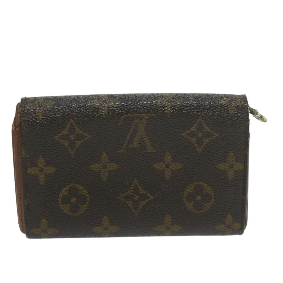 LOUIS VUITTON Monogram Porte Monnaie Billets Tresor Wallet M61730 64628