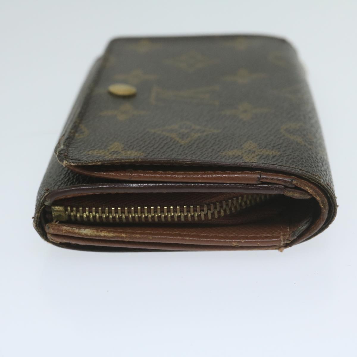 LOUIS VUITTON Monogram Porte Monnaie Billets Tresor Wallet M61730 64628