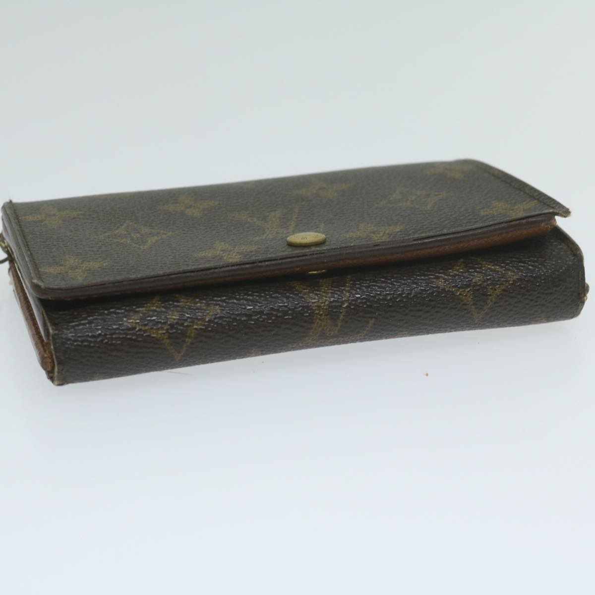 LOUIS VUITTON Monogram Porte Monnaie Billets Tresor Wallet M61730 64628