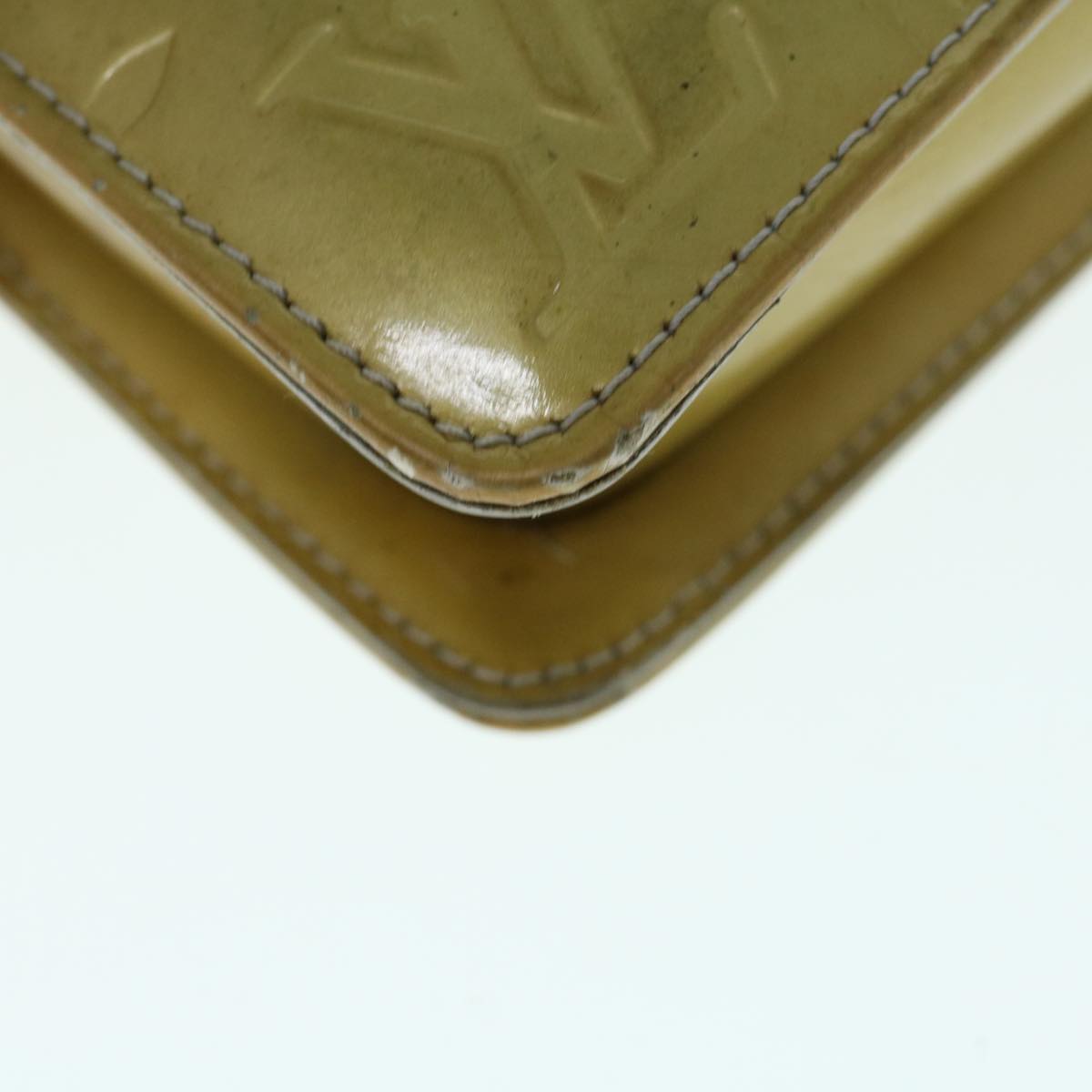 LOUIS VUITTON Monogram Vernis Lexington Accessory Pouch Gris M91056 64631