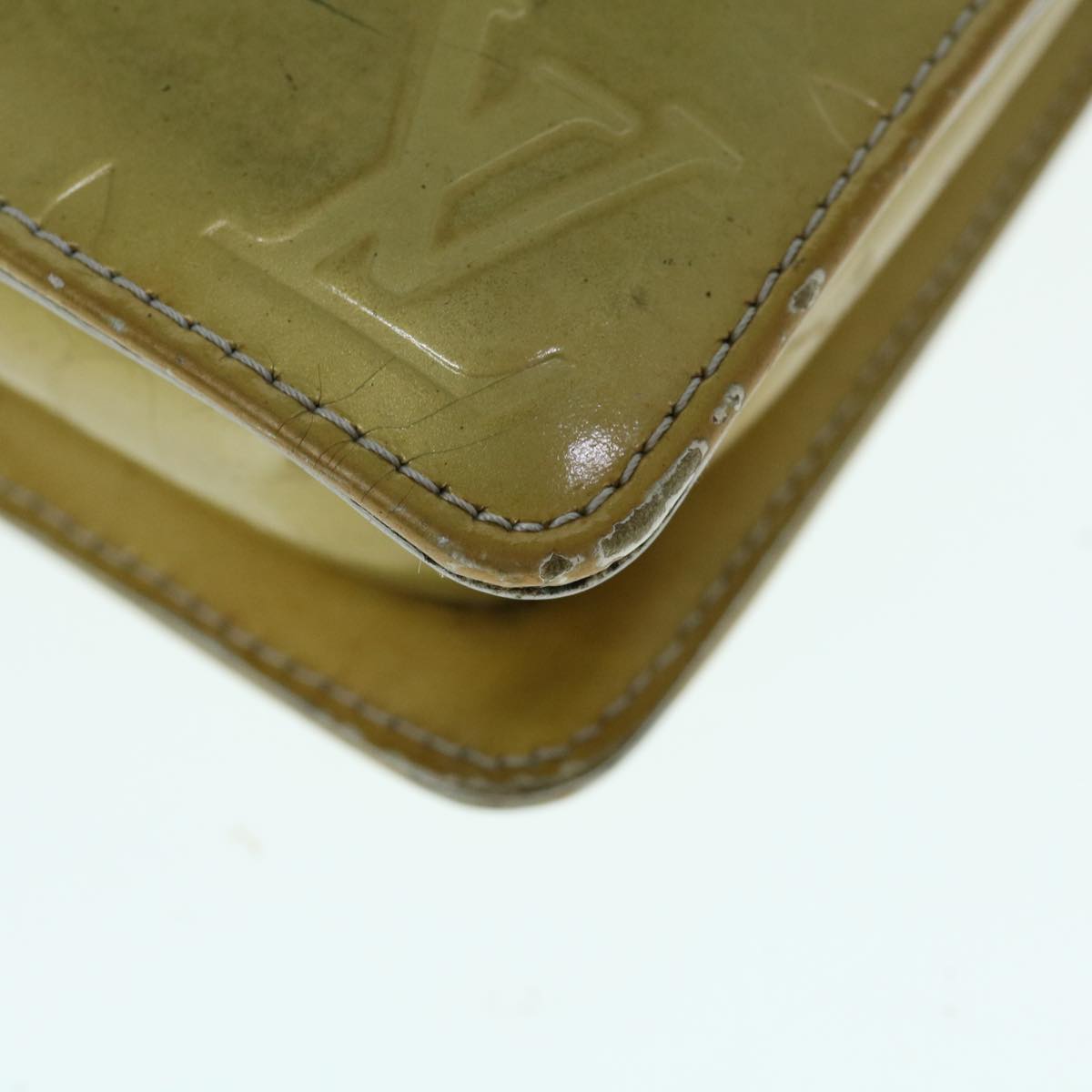 LOUIS VUITTON Monogram Vernis Lexington Accessory Pouch Gris M91056 64631