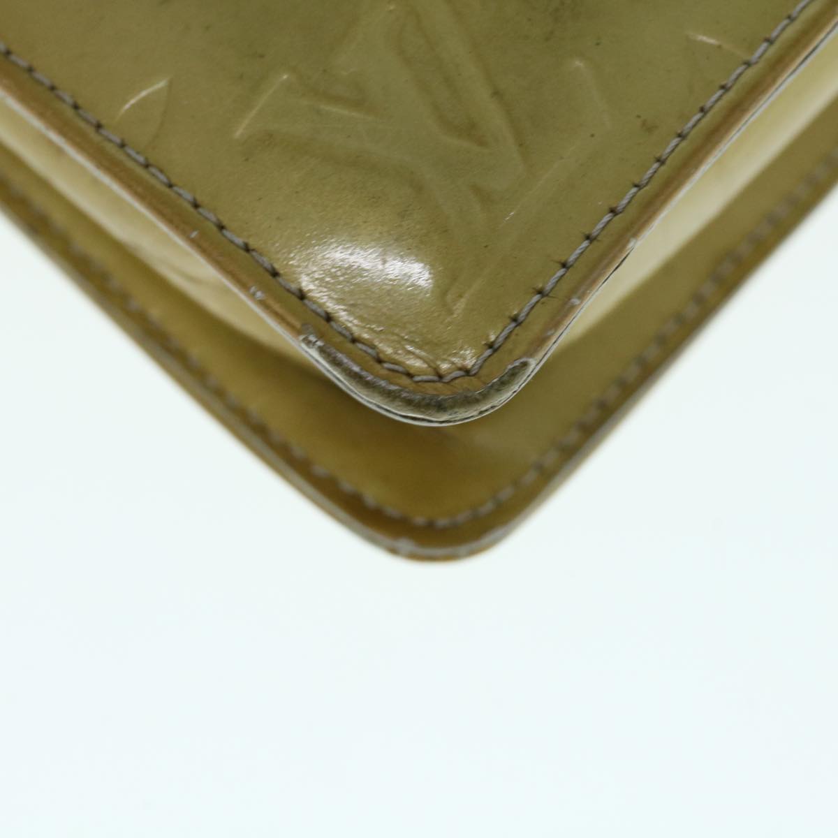 LOUIS VUITTON Monogram Vernis Lexington Accessory Pouch Gris M91056 64631