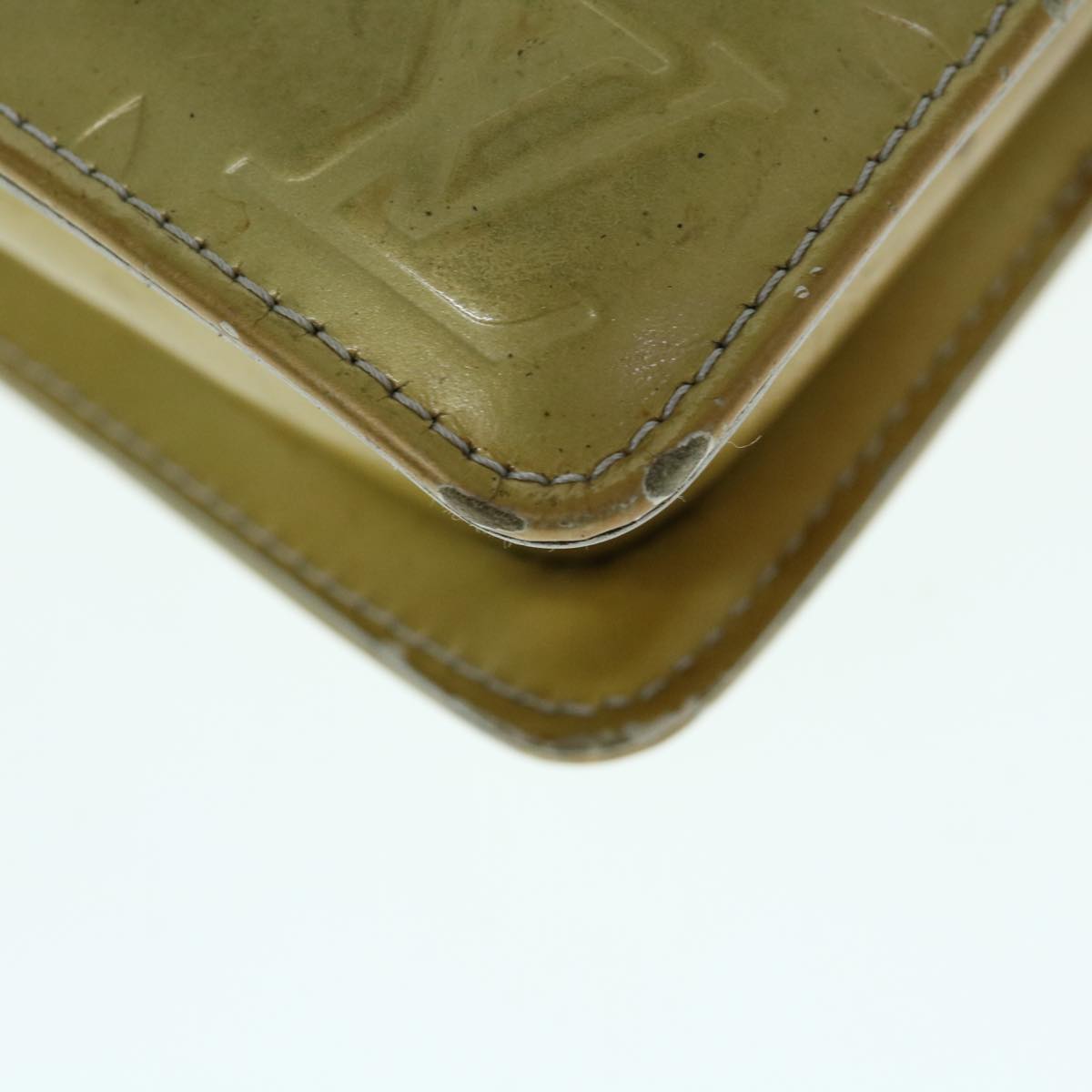 LOUIS VUITTON Monogram Vernis Lexington Accessory Pouch Gris M91056 64631