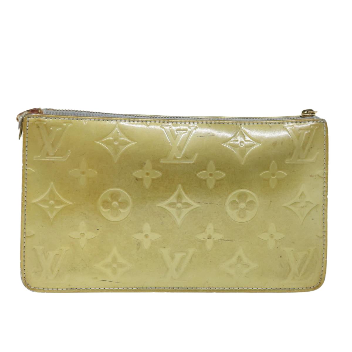 LOUIS VUITTON Monogram Vernis Lexington Accessory Pouch Gris M91056 64631