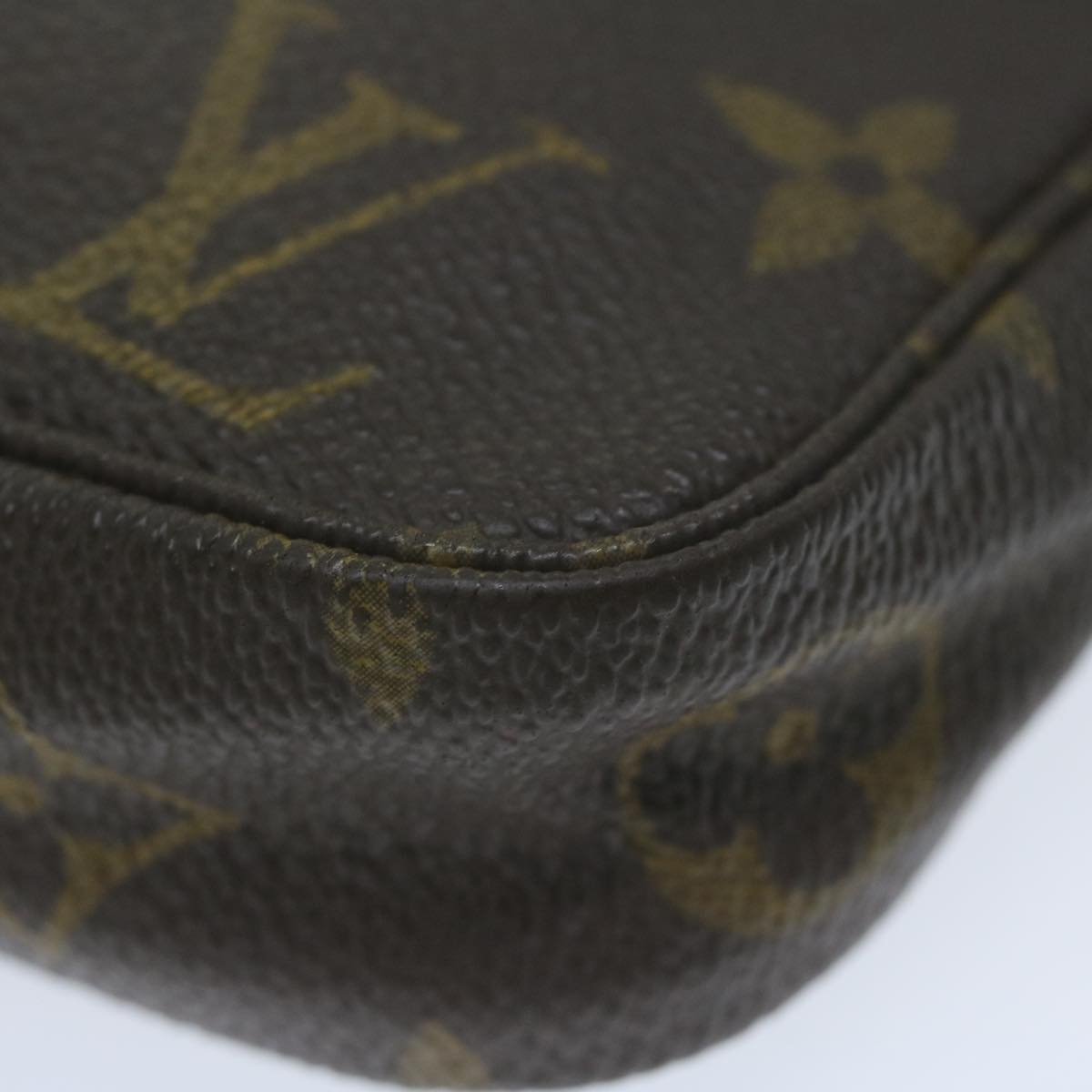 LOUIS VUITTON Monogram Pochette Accessoires Pouch M51980 LV 64660