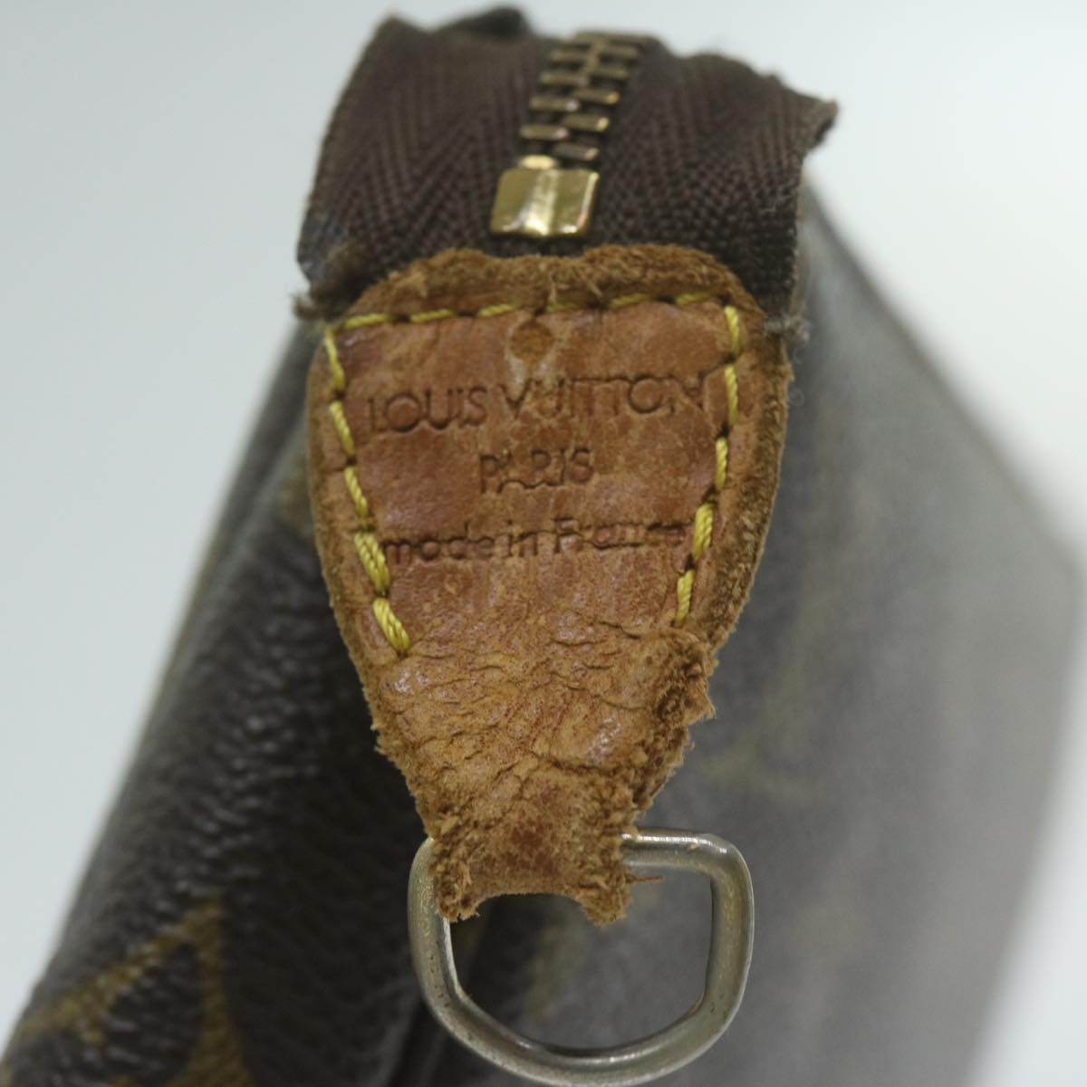 LOUIS VUITTON Monogram Pochette Accessoires Pouch M51980 LV 64660