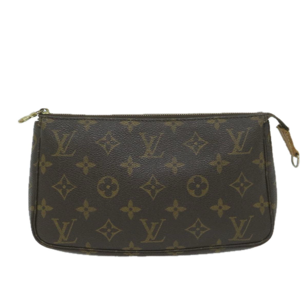 LOUIS VUITTON Monogram Pochette Accessoires Pouch M51980 LV 64660