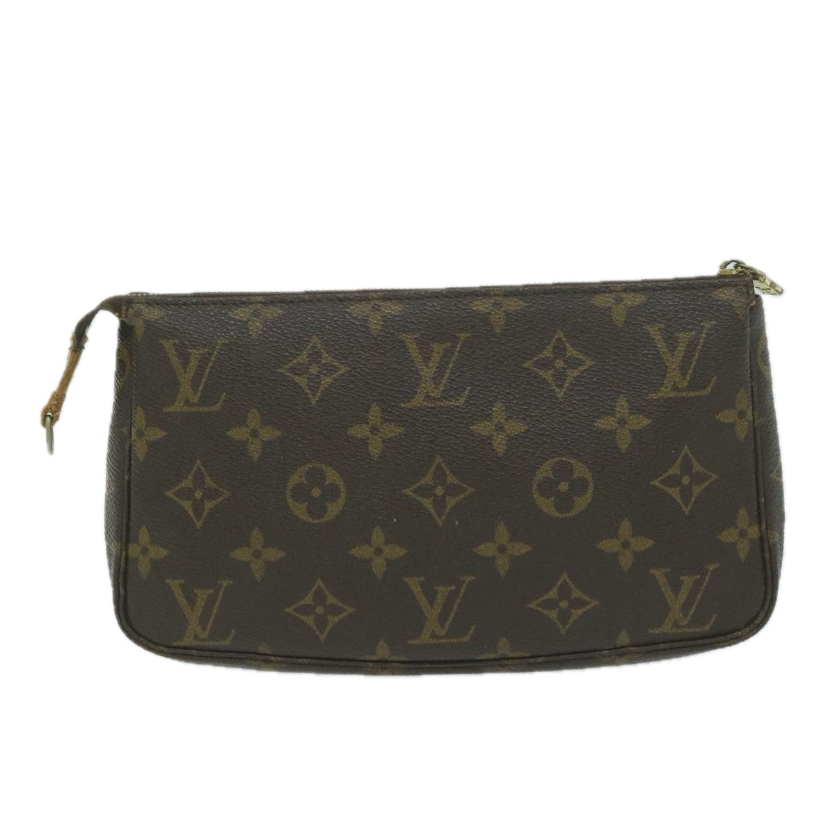 LOUIS VUITTON Monogram Pochette Accessoires Pouch M51980 LV 64660