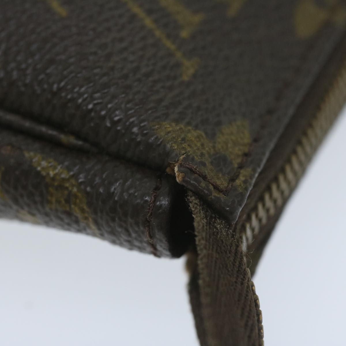 LOUIS VUITTON Monogram Pochette Accessoires Pouch M51980 LV 64660
