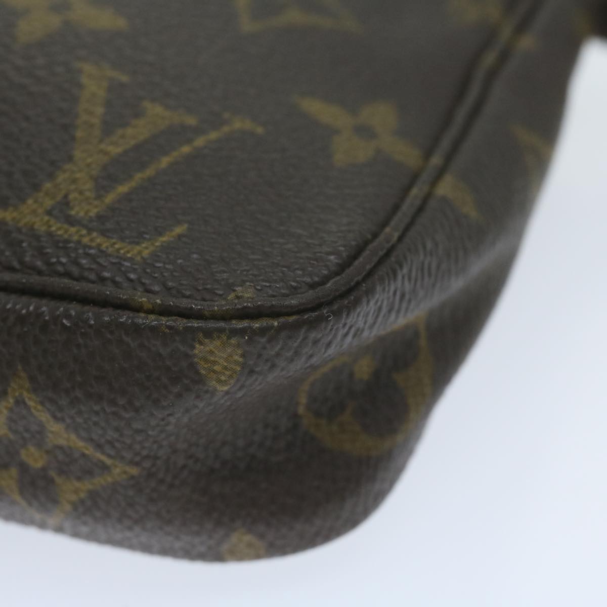 LOUIS VUITTON Monogram Pochette Accessoires Pouch M51980 LV 64660