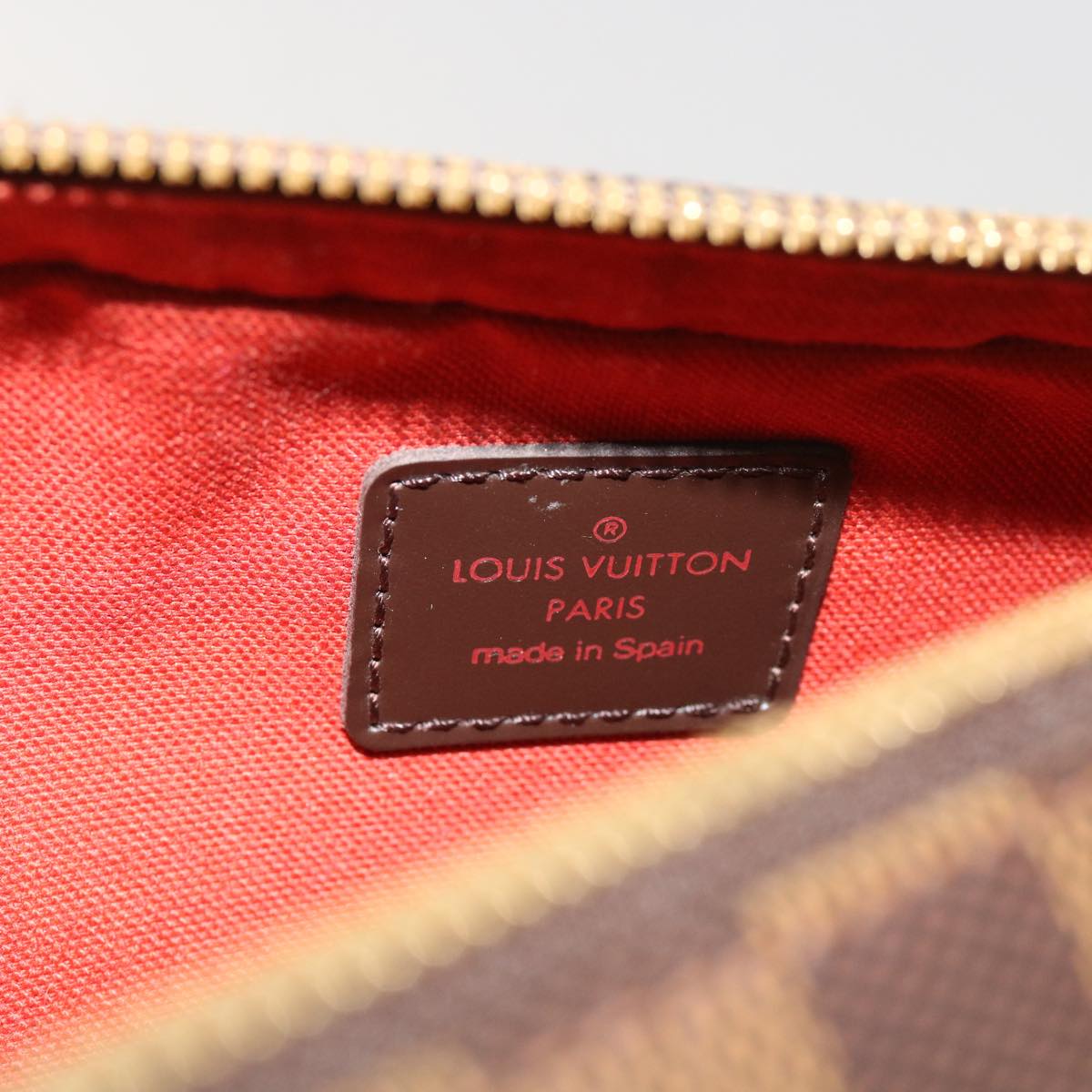 LOUIS VUITTON Damier Ebene Geronimos Shoulder Bag N51994 LV 64662A