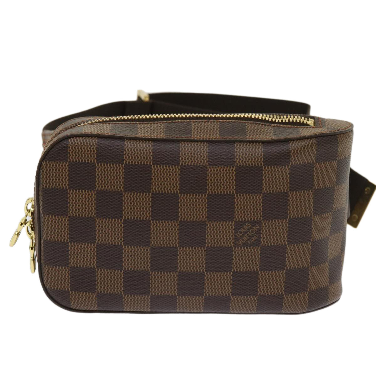 LOUIS VUITTON Damier Ebene Geronimos Shoulder Bag N51994 LV 64662A