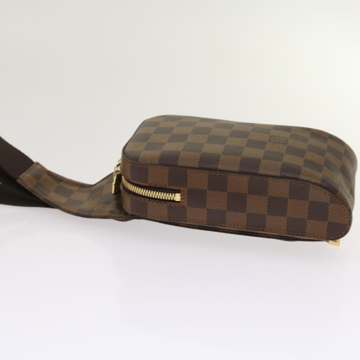 LOUIS VUITTON Damier Ebene Geronimos Shoulder Bag N51994 LV 64662A