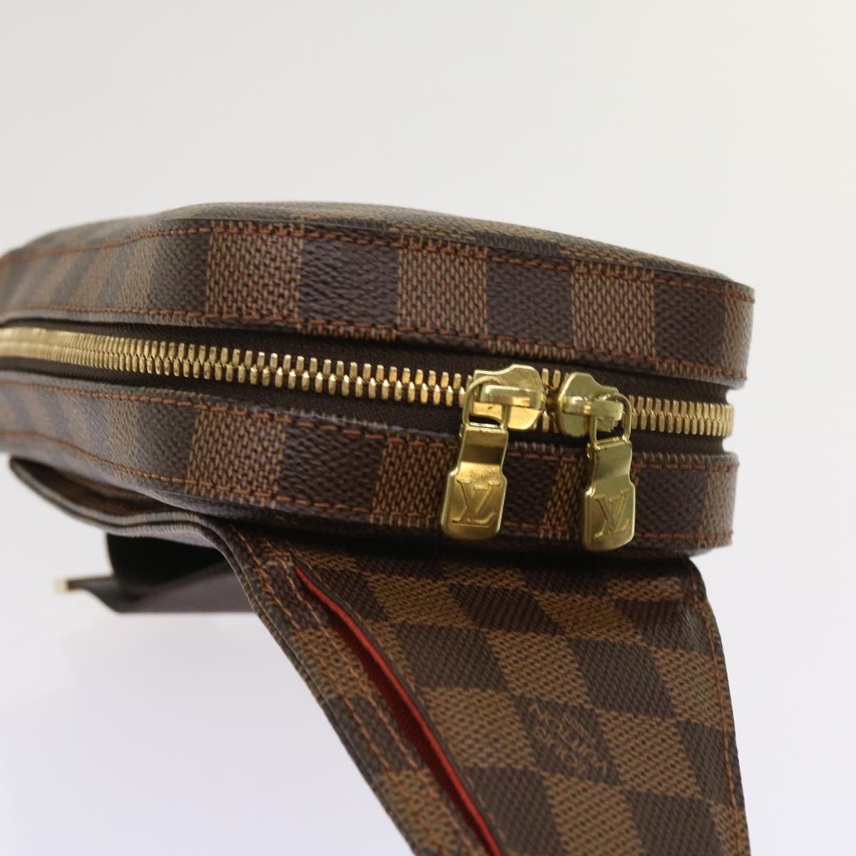 LOUIS VUITTON Damier Ebene Geronimos Shoulder Bag N51994 LV 64662A