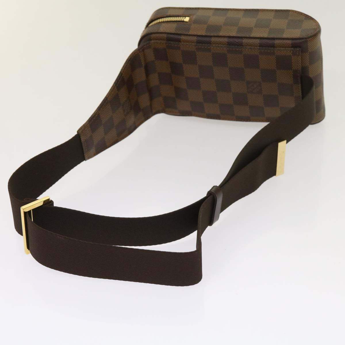 LOUIS VUITTON Damier Ebene Geronimos Shoulder Bag N51994 LV 64662A