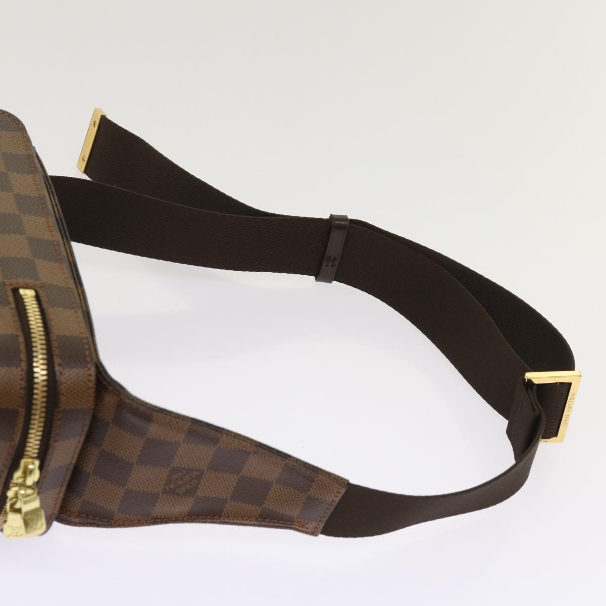 LOUIS VUITTON Damier Ebene Geronimos Shoulder Bag N51994 LV 64662A