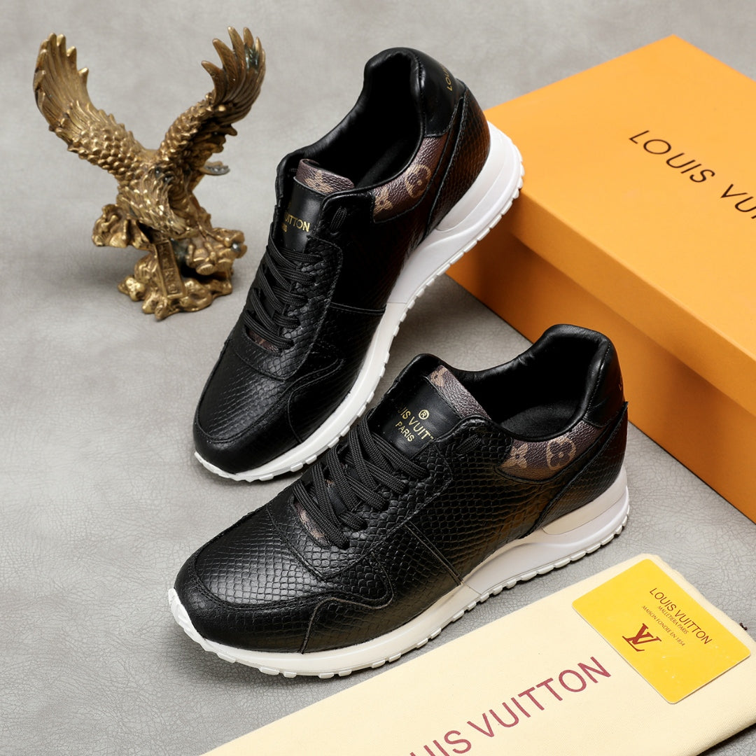 GLM - LUV Run Away Low Top Black Brown Sneaker