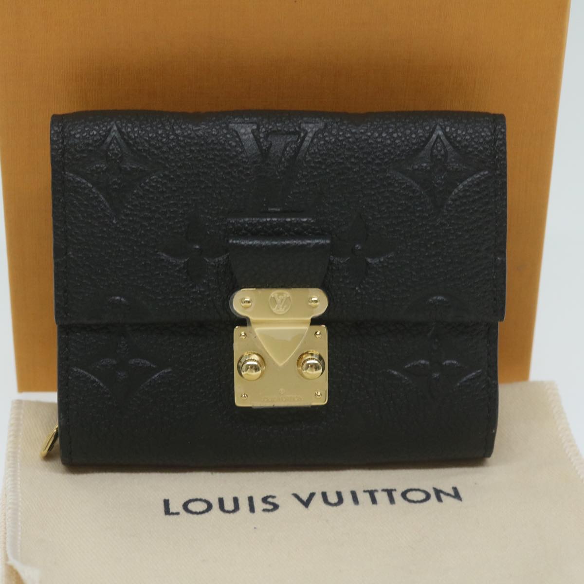 LOUIS VUITTON Empreinte Porte Feuille Metis Compact Wallet M80880 LV 64691S