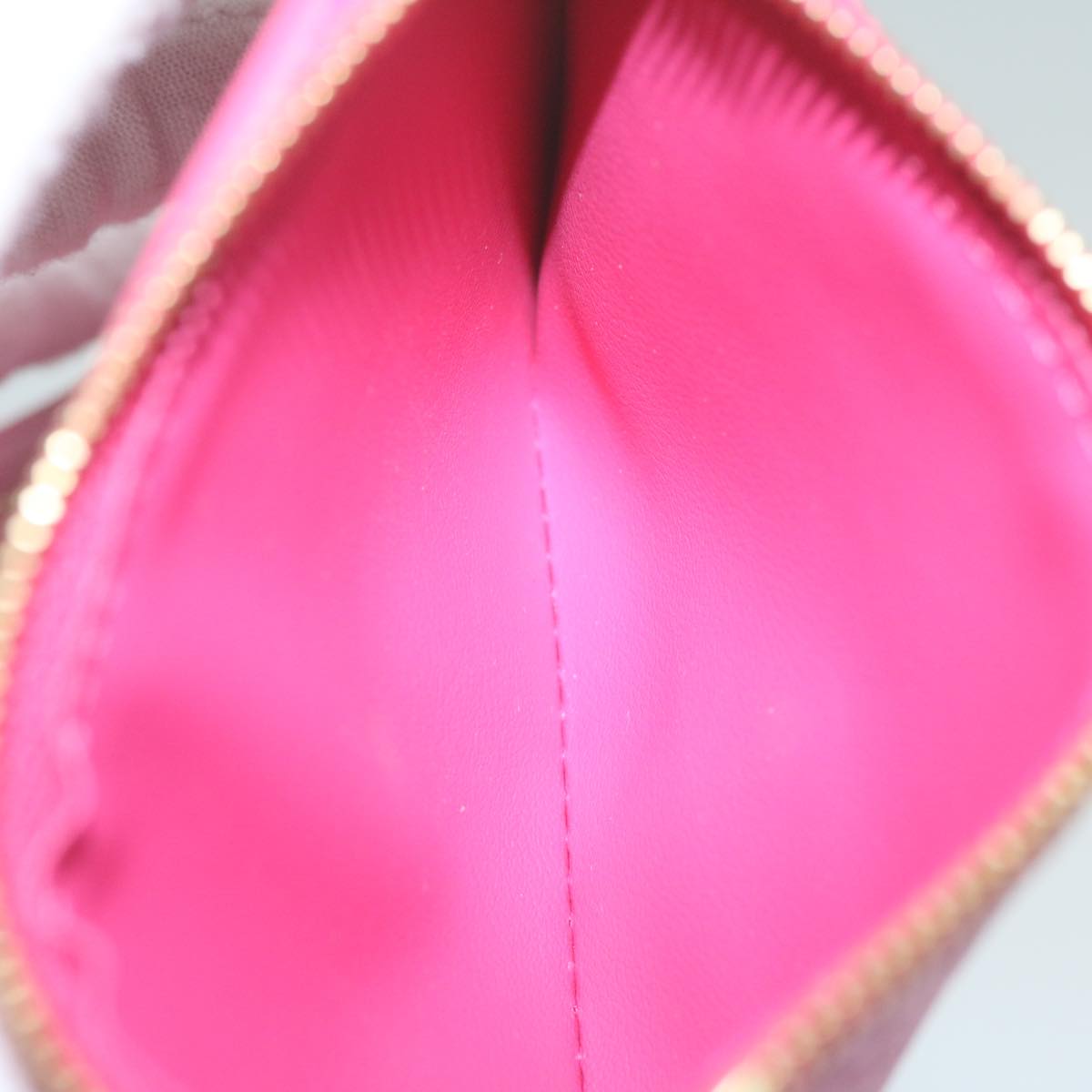 LOUIS VUITTON Nanogram Portefeuille Victorine Wallet Pink M82234 LV 64693
