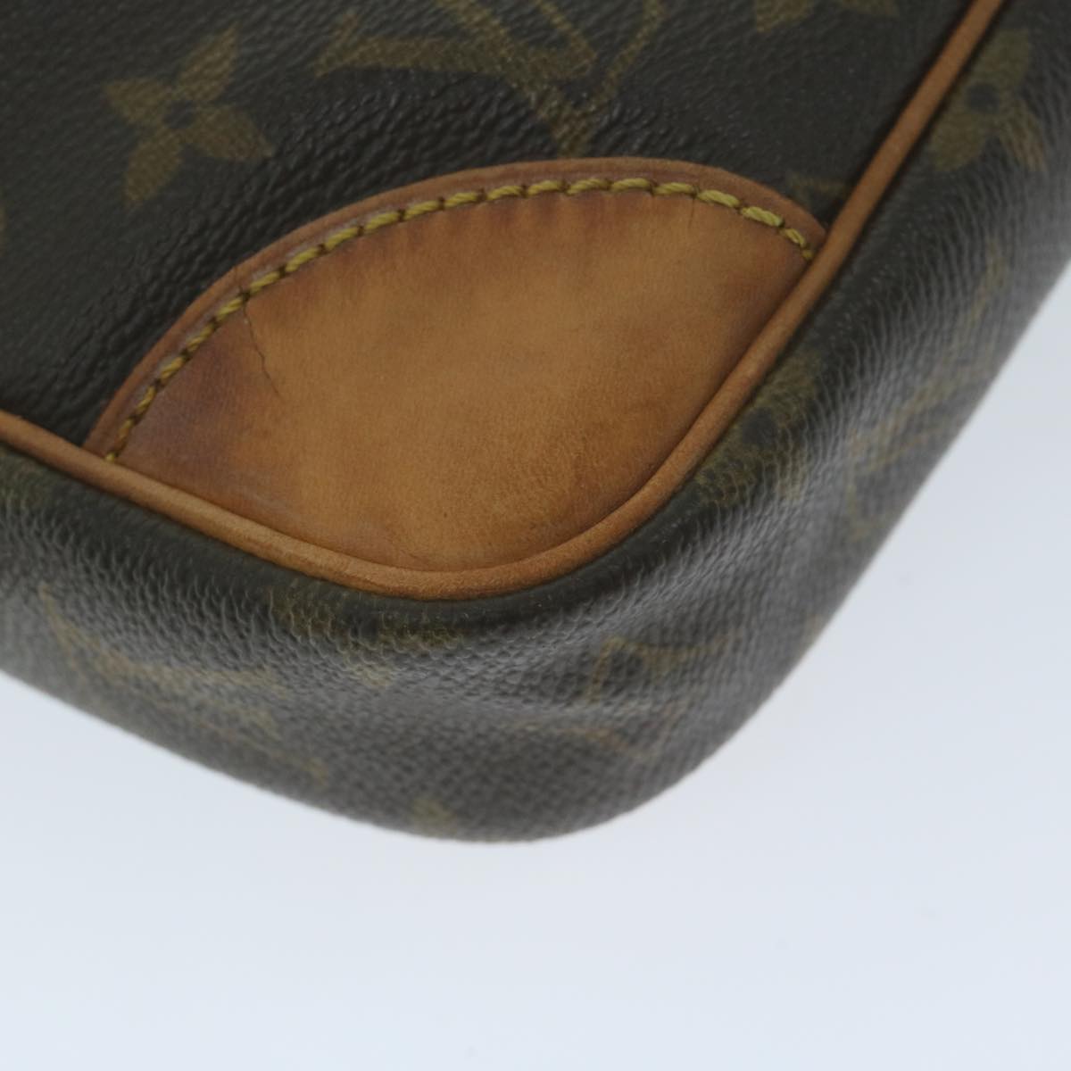 LOUIS VUITTON Monogram Marly Dragonne GM Clutch Bag M51825 LV 64700