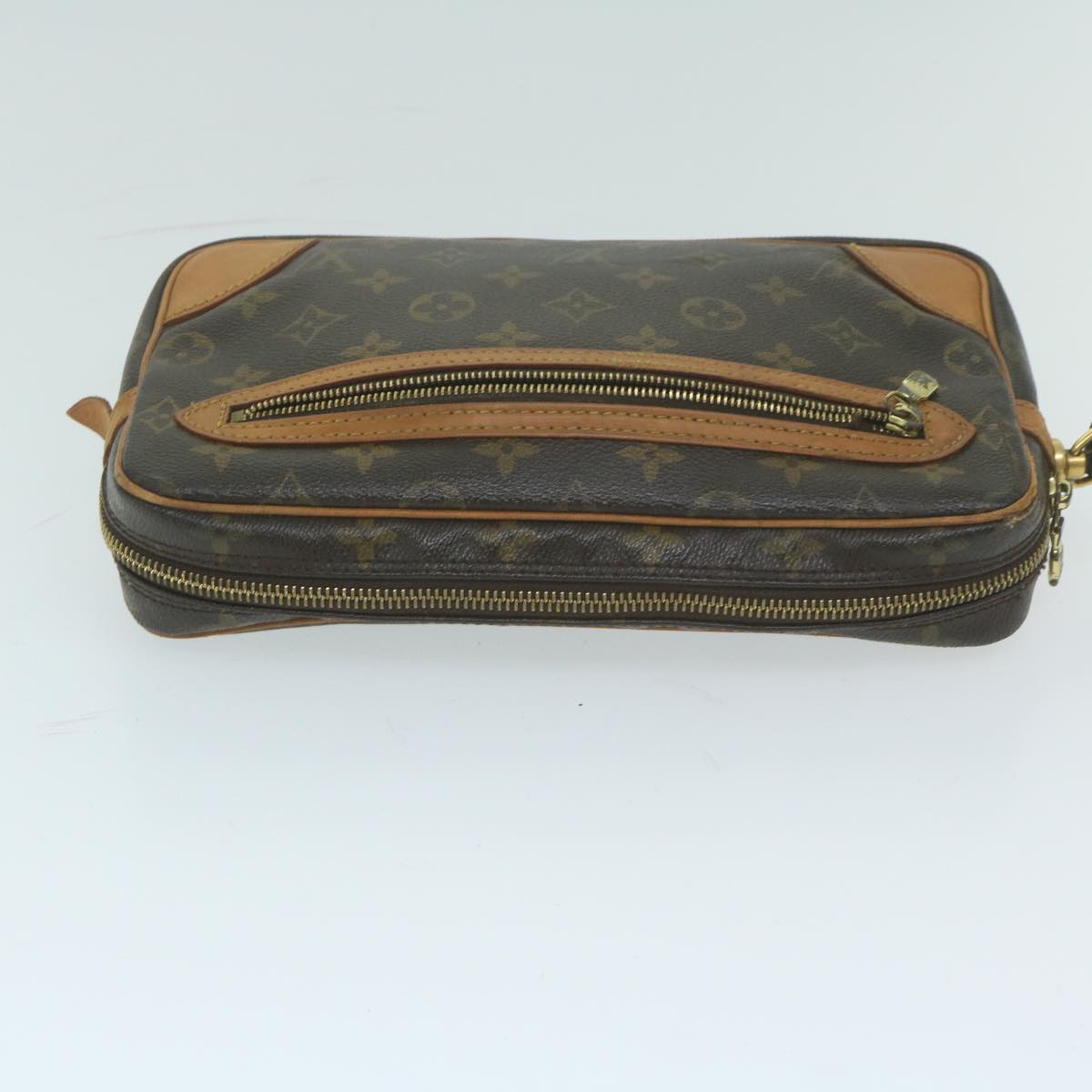 LOUIS VUITTON Monogram Marly Dragonne GM Clutch Bag M51825 LV 64700