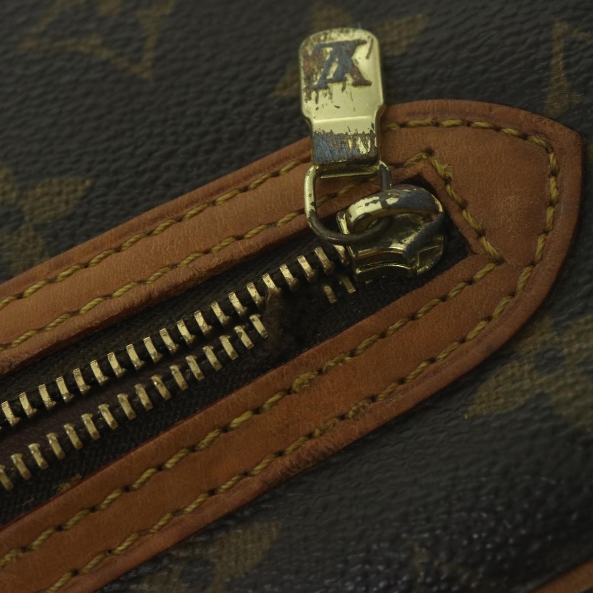 LOUIS VUITTON Monogram Marly Dragonne GM Clutch Bag M51825 LV 64700