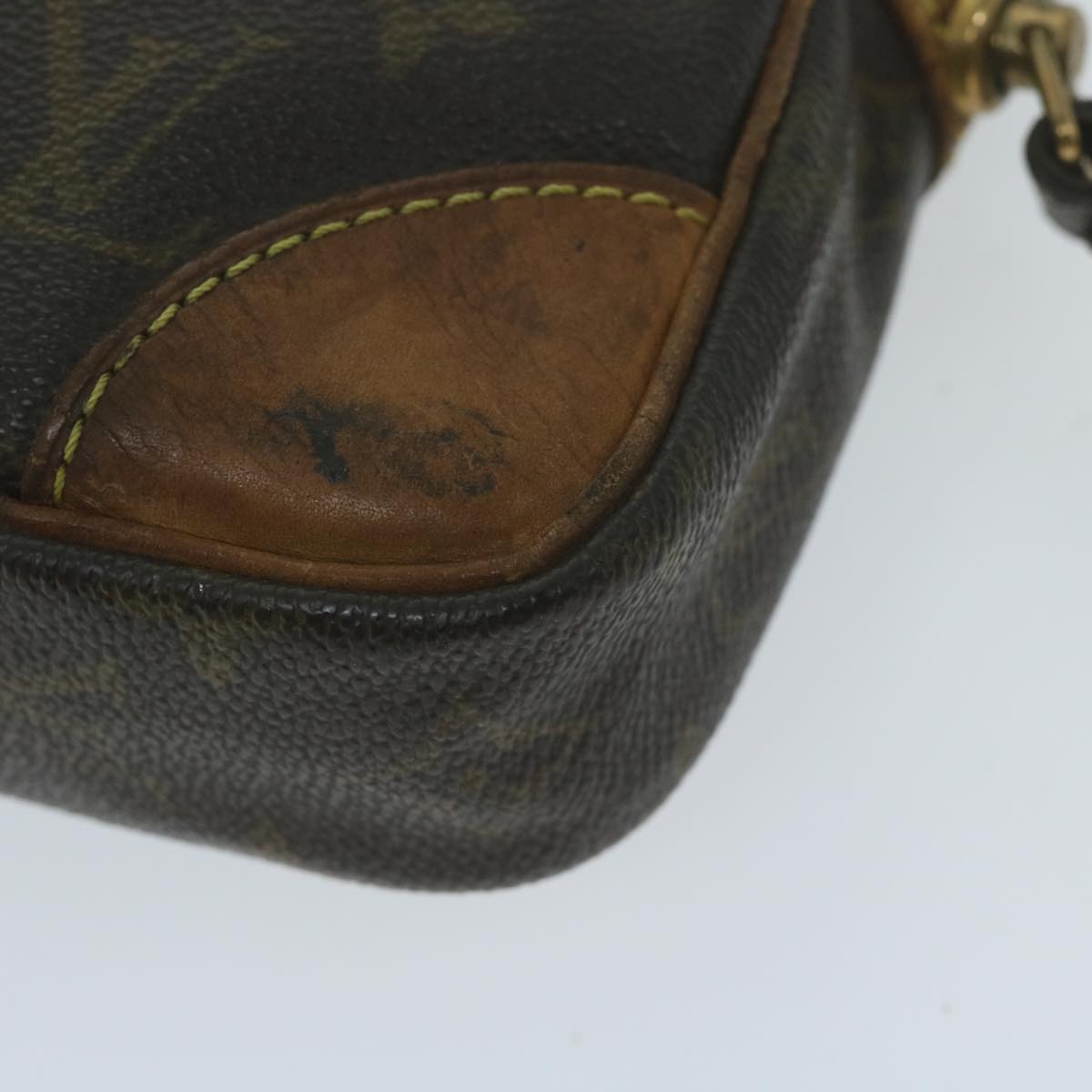 LOUIS VUITTON Monogram Marly Dragonne GM Clutch Bag M51825 LV 64702