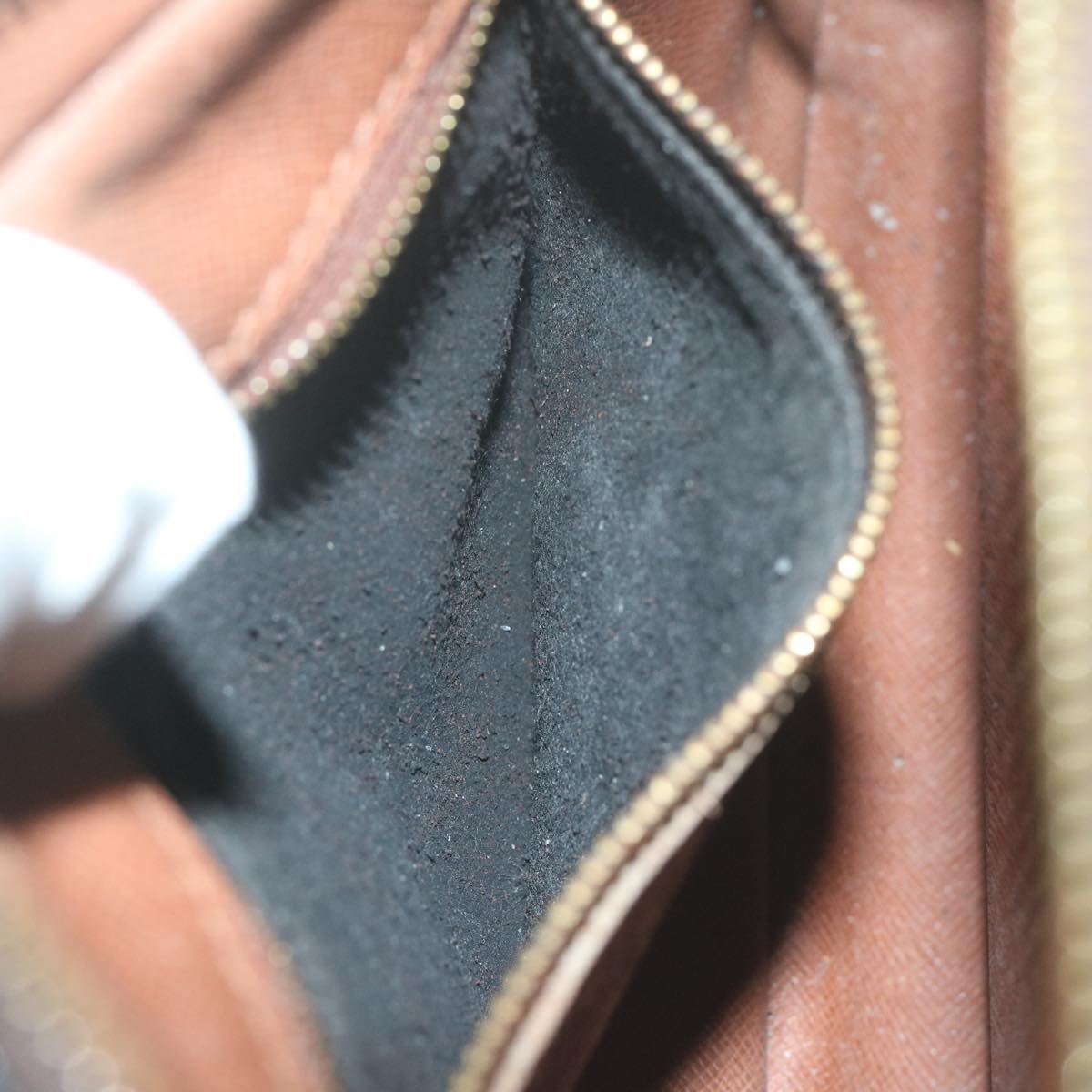 LOUIS VUITTON Monogram Marly Dragonne GM Clutch Bag M51825 LV 64702