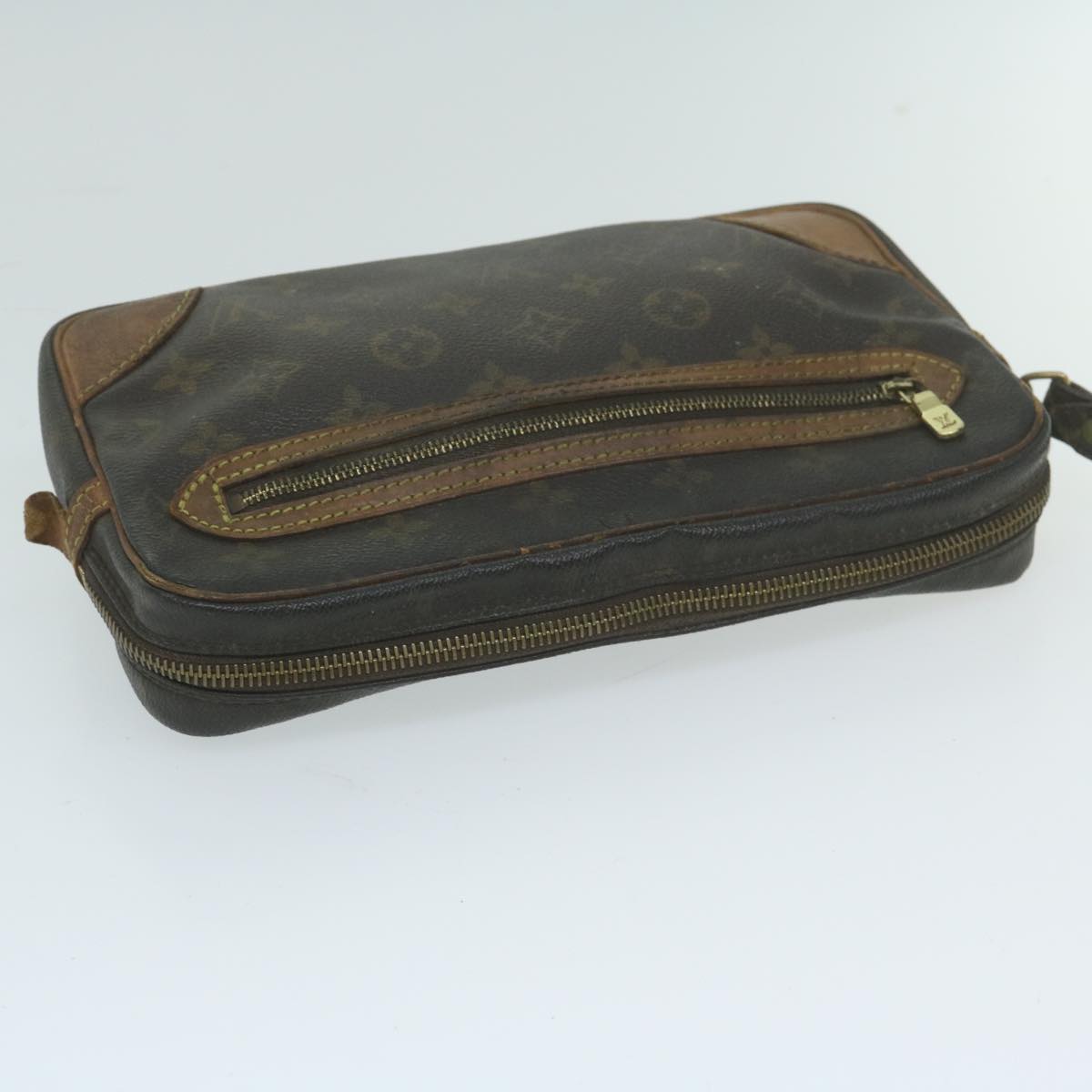 LOUIS VUITTON Monogram Marly Dragonne GM Clutch Bag M51825 LV 64702