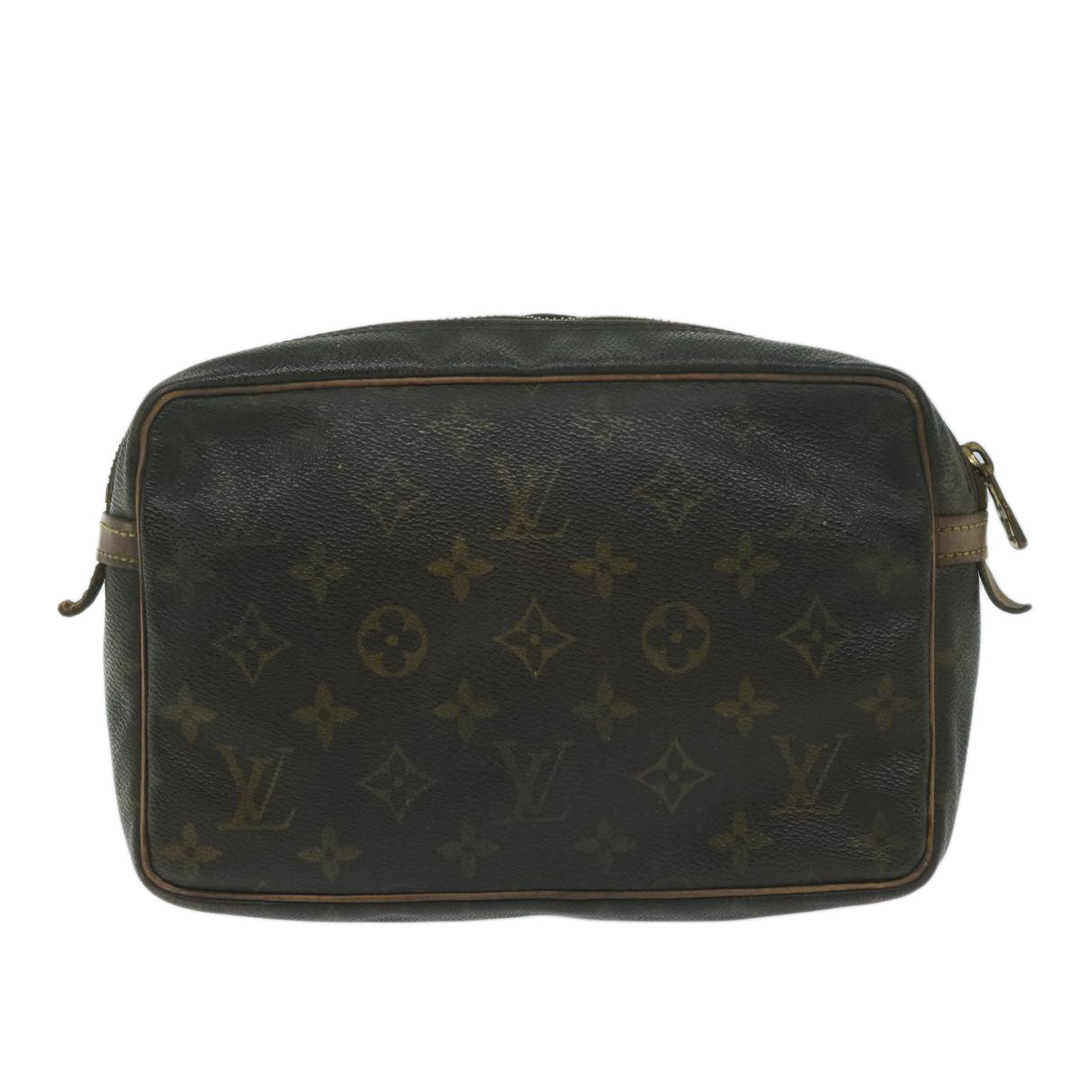 LOUIS VUITTON Monogram Compiegne 23 Clutch Bag M51847 LV 64705
